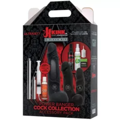 KINK By Doc Johnson - Power Banger Cock Collection Accessory Pack 9 KINK By Doc Johnson - Power Banger Cock Collection Accessory Pack -Gay Verkaufe 15844 black 01