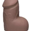 17 X 6,8 Cm Doc Johnson THE D Fat D Dildo Mit Hoden Firmskyn Caramel -Gay Verkaufe 1705 77 cd