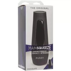 Doc Johnson Masturbator - Main Squeeze - The Original Pussy Chocolate -Gay Verkaufe 5202 03 bx dupe1