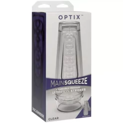 Doc Johnson Masturbator - Main Squeeze - Optix Clear -Gay Verkaufe 5202 30 bx dupe2