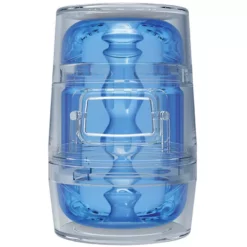 Doc Johnson Masturbator - Main Squeeze - Optix Pop-Off Clear Blue -Gay Verkaufe 5203 02 bx dupe1