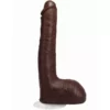 26,0 X 5,1 Cm Doc Johnson - Signature Cocks Ricky Johnson 10" Cock W/ Suction Cup - Dildo - Brown -Gay Verkaufe 8160 21 bx 1