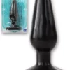 Doc Johnson 12 X 4 Cm Medium ASS STUFFER Black - Buttplug Schwarz -Gay Verkaufe assstufferblck