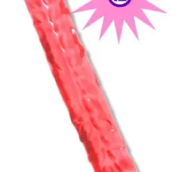 Doc Johnson 30 X 4 Cm Crystal Jellies Jr.Doppeldildo Pink -Gay Verkaufe di 1546 1