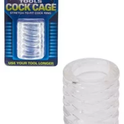 Doc Johnson Titanmen Cock Cage Clear
