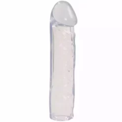 Doc Johnson Big Warhead Vibrator Sleeve - 4,5 Cm Extension - Clear