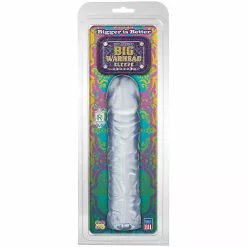 Doc Johnson Big Warhead Vibrator Sleeve - 4,5 Cm Extension - Clear -Gay Verkaufe doc johnson 7002 03 CD dupe2 sleeve clear 1