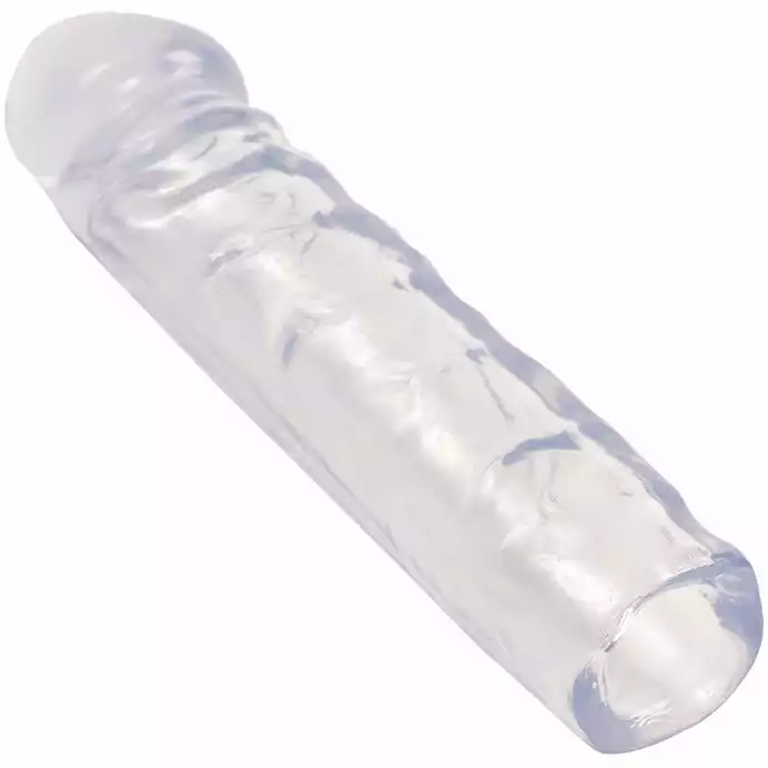 Doc Johnson Big Warhead Vibrator Sleeve - 4,5 Cm Extension - Clear 4 Doc Johnson Big Warhead Vibrator Sleeve - 4,5 Cm Extension - Clear – Bild 2