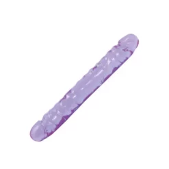 Doc Johnson 30 X 4 Cm Crystal Jellies Jr.Doppeldildo Purple