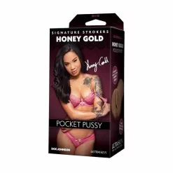Doc Johnson - Signature Series Honey Gold ULTRASKYN Pocket Pussy Caramel -Gay Verkaufe honey gold ultraskyn pocket pussy caramel2