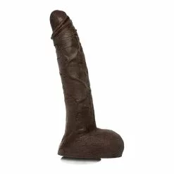 Doc Johnson - Vac-U-Lock Jason Luv - Ultraskyn Cock - Vac-U-Lock Suction Cup Chocolat 25.5cm
