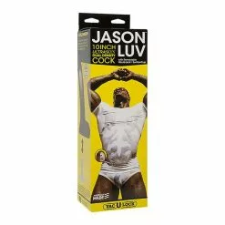 Doc Johnson - Vac-U-Lock Jason Luv - Ultraskyn Cock - Vac-U-Lock Suction Cup Chocolat 25.5cm -Gay Verkaufe jason luv ultraskyn cock vac u lock suction cup chocolat 255cm4