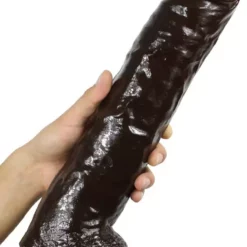 Doc Johnson 39 X 7,5 Cm Cockzilla Realistic Cock Dildo Black