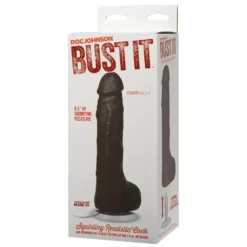 24 X 4,7 Cm Dildo Doc Johnson Bust It Squirting Realistic Cock Black -Gay Verkaufe sht 0782421024314 spritz dildo squirting cock 03