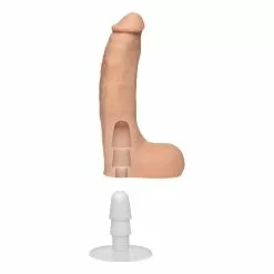 Doc Johnson - Vac-U-Lock Vac-U-Lock Realistic Cocks Chad White 8.5 Inch ULTRASKYN -Gay Verkaufe vac u lock realistic cocks chad white 85 inch ultraskyn3